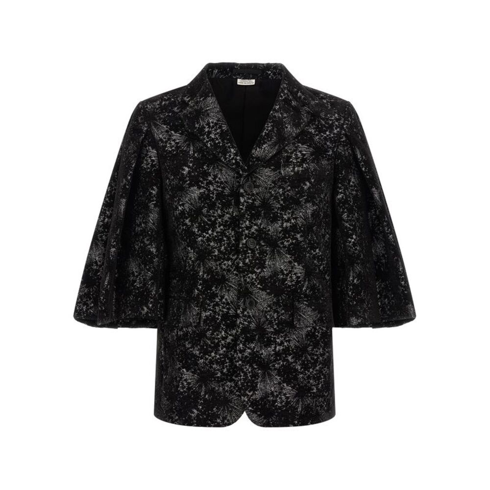Comme Des Garçons Black Polyester Men's Blazer